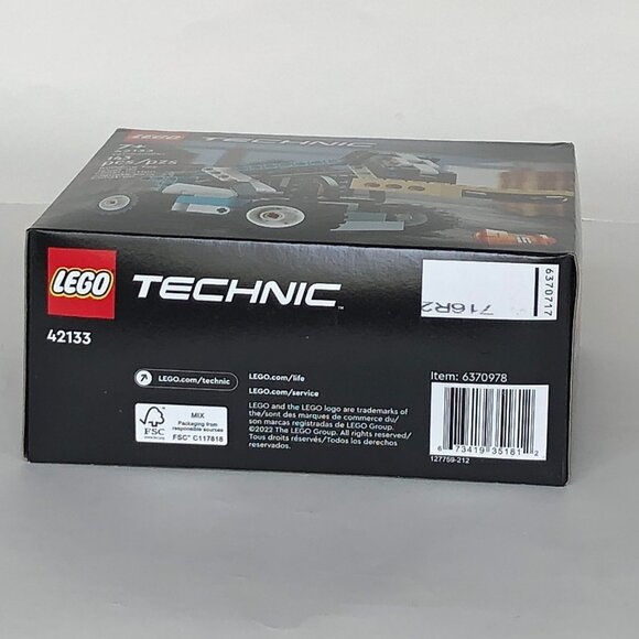 Brand New Lego Technic 2 in 1 Telehandler 42133 Forklift to Tow - Picture 8 of 8